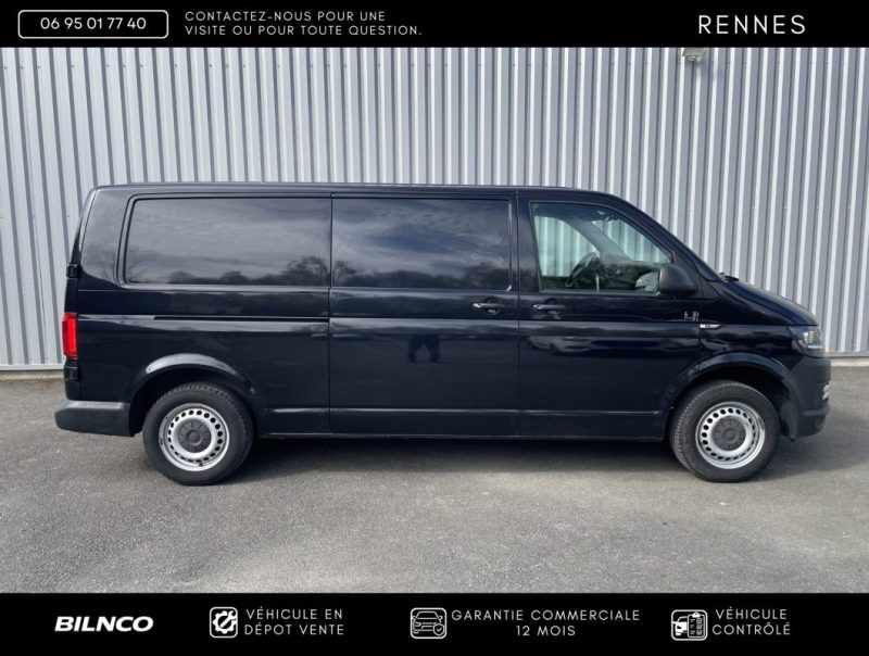 VW TRANSPORTER T6 BVM L2H1 2L TDI 102CH 2017 - TVA RECUPERABLE / SUIVI COMPLET VW / GARANTIE 12 MOIS