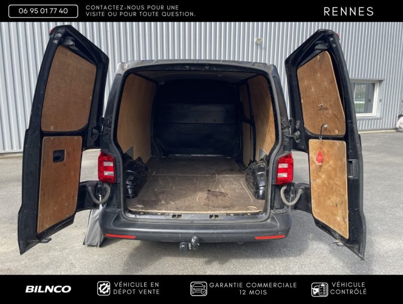 VW TRANSPORTER T6 BVM L2H1 2L TDI 102CH 2017 - TVA RECUPERABLE / SUIVI COMPLET VW / GARANTIE 12 MOIS