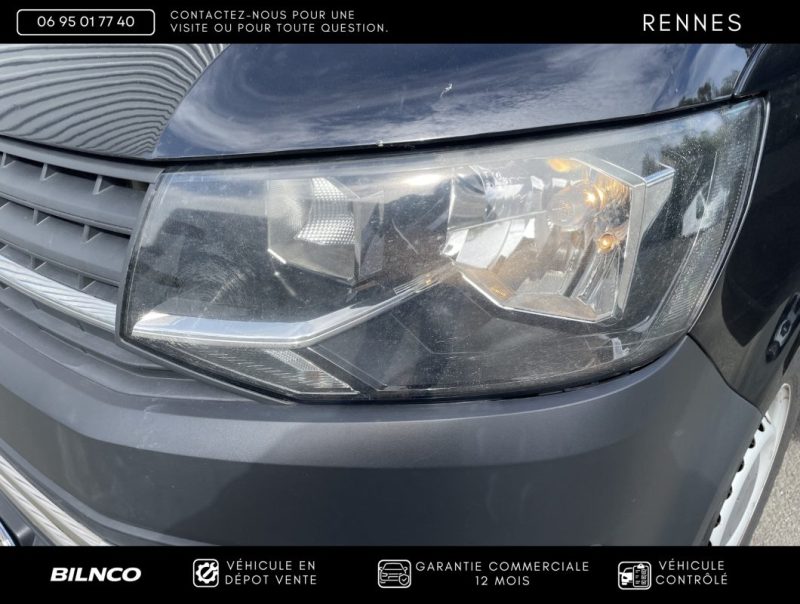 VW TRANSPORTER T6 BVM L2H1 2L TDI 102CH 2017 - TVA RECUPERABLE / SUIVI COMPLET VW / GARANTIE 12 MOIS