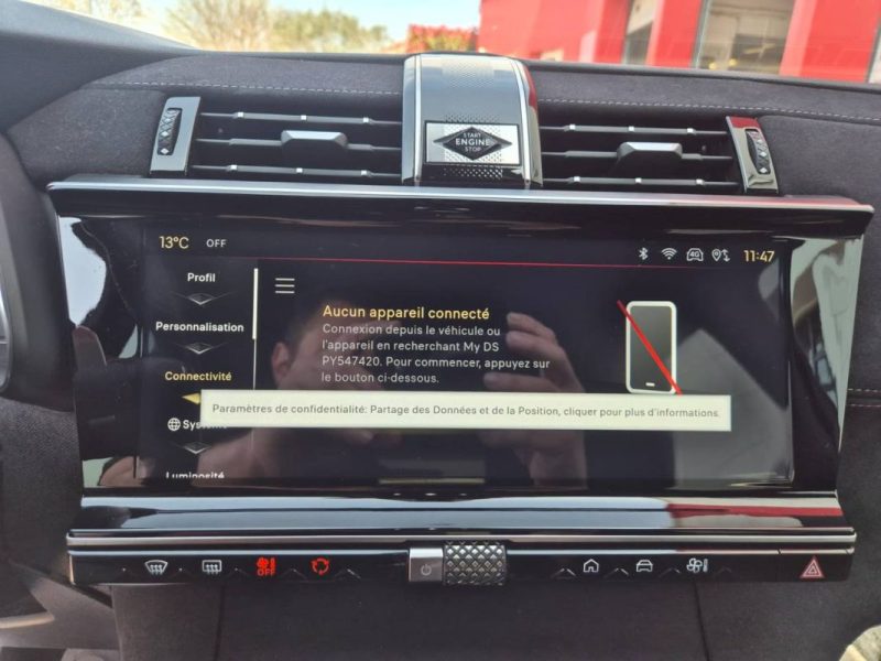 DS DS7 CROSS BLUEHDI 130CH PERFORMANCE LINE AUTOMATIQUE 2023