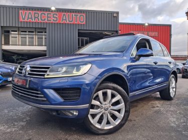 VOLKSWAGEN TOUAREG 3.0 V6 TDI 262 CV CARAT 4MOTION TOIT OUVRANT PANORAMIQUE/CUIR CHAUFFANT/GPS  2015