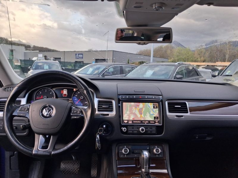 VOLKSWAGEN TOUAREG 3.0 V6 TDI 262 CV CARAT 4MOTION TOIT OUVRANT PANORAMIQUE/CUIR CHAUFFANT/GPS  2015