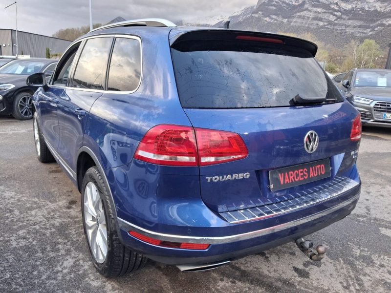 VOLKSWAGEN TOUAREG 3.0 V6 TDI 262 CV CARAT 4MOTION TOIT OUVRANT PANORAMIQUE/CUIR CHAUFFANT/GPS  2015