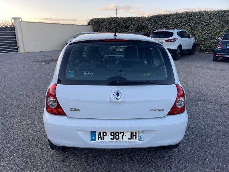 RENAULT CLIO CAMPUS 1.5DCI 65CV FAIBLE KMS CT OK GARANTIE 
