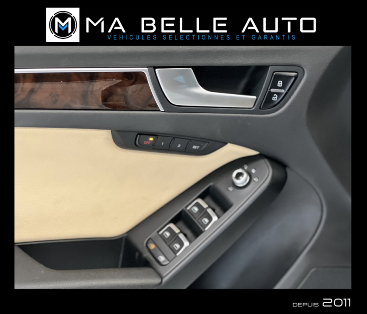 AUDI A5 2.0 TDI 143 AMBITION LUXE 2012 / 1ère main / xenon cuir JA18 gps / 229 euros mensuel