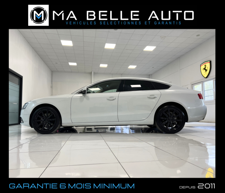 AUDI A5 2.0 TDI 143 AMBITION LUXE 2012 / 1ère main / xenon cuir JA18 gps / 229 euros mensuel