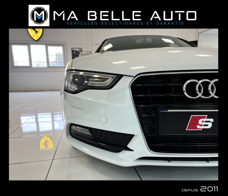 AUDI A5 2.0 TDI 143 AMBITION LUXE 2012 / 1ère main / xenon cuir JA18 gps / 229 euros mensuel