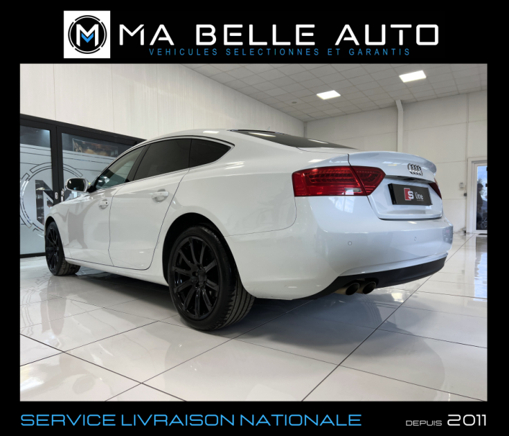 AUDI A5 2.0 TDI 143 AMBITION LUXE 2012 / 1ère main / xenon cuir JA18 gps / 229 euros mensuel