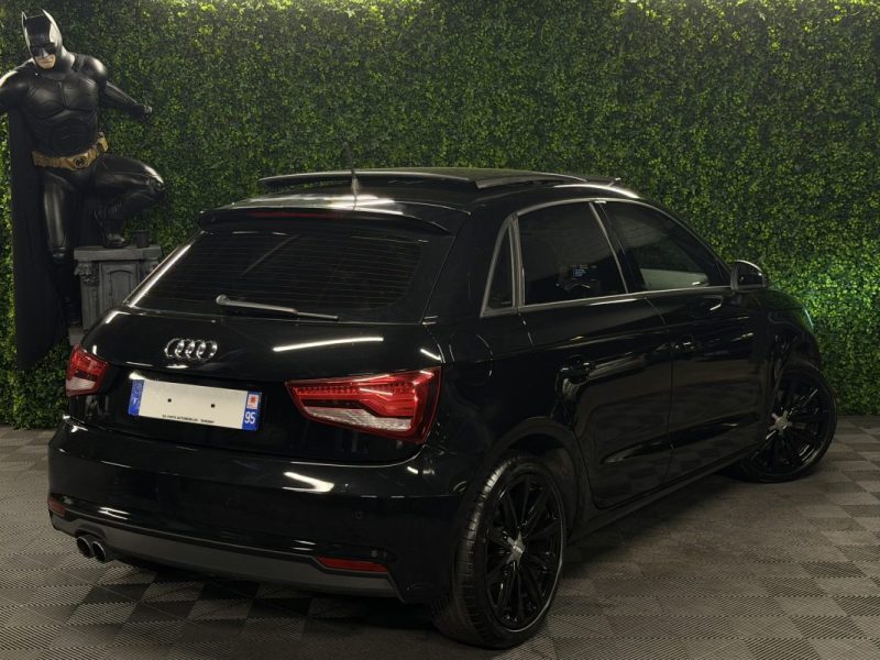 AUDI A1 PHASE 2 SPORTBACK S-LINE 1.4 TFSI 125 BOITE AUTO TOIT OUVRANT VIRTUAL COCKPIT - Garantie 1an