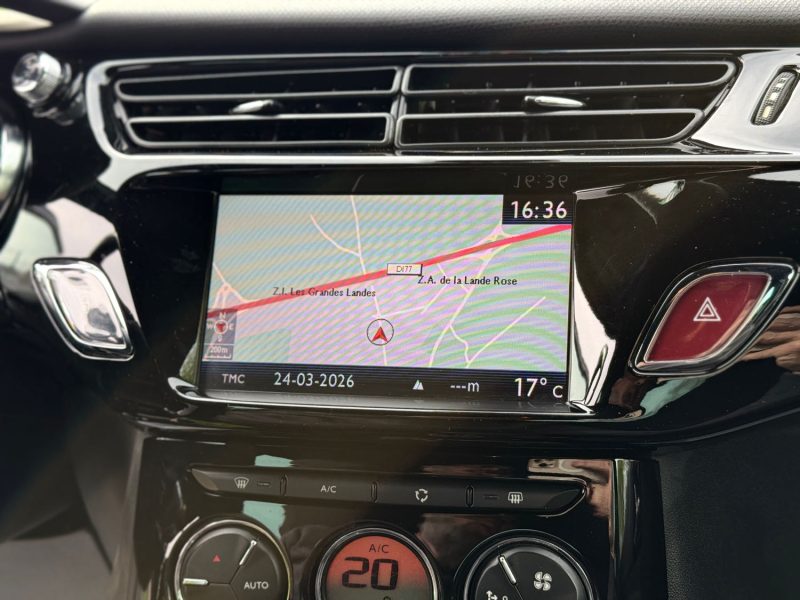 Citroën DS3 1.6 VTI 120 So Chic Airdream / 1 main / Révisée & Garantie 6 mois / Radar AR / Régulateu