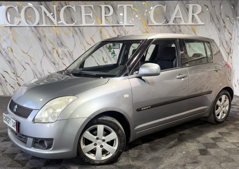 SUZUKI SWIFT 1.3 CLUB 2008 - 70 009Kms - Distrib ok - Premier Main - Parfait Etat - Suivit SUZUKI