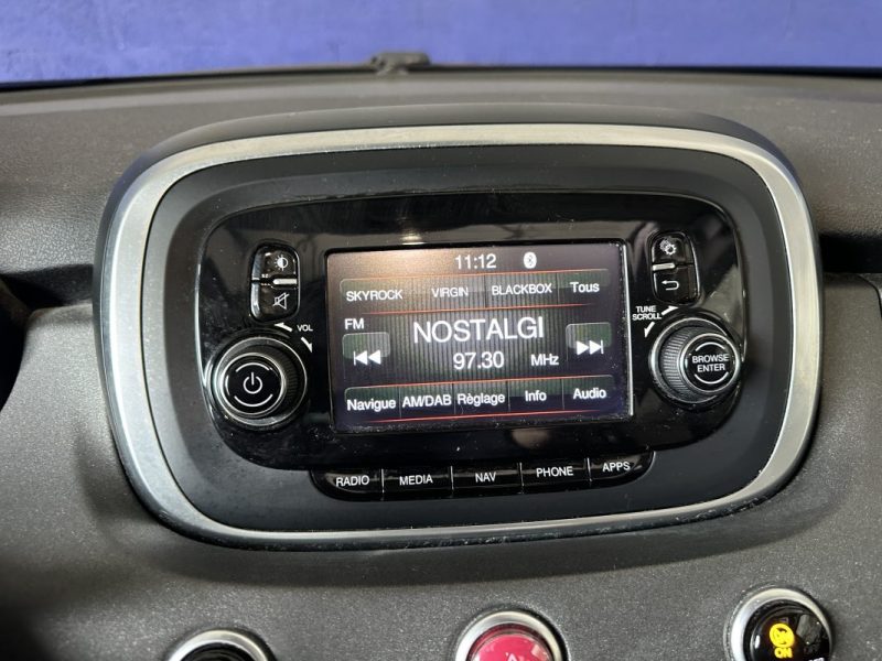 FIAT 500X 1.6 110 CH BVM / TOIT OUVRANT / CITY CROSS / 1ER MAIN  2017