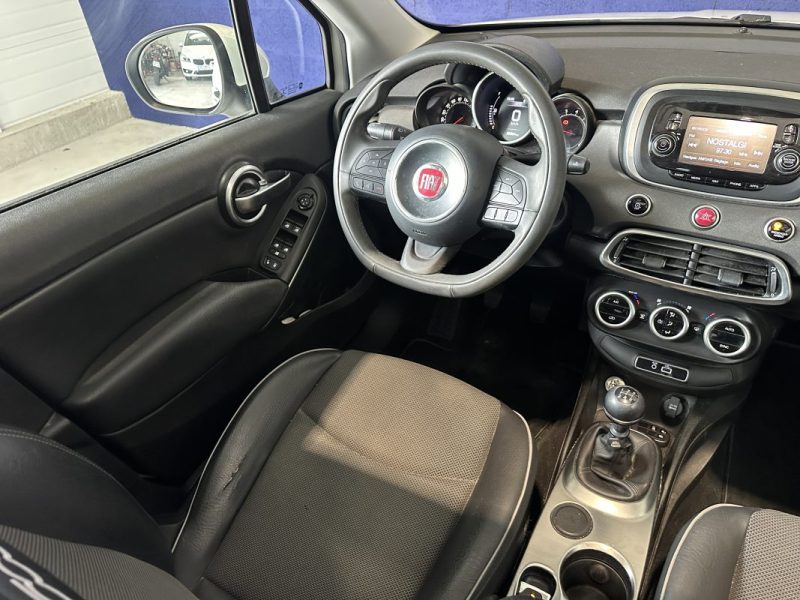 FIAT 500X 1.6 110 CH BVM / TOIT OUVRANT / CITY CROSS / 1ER MAIN  2017
