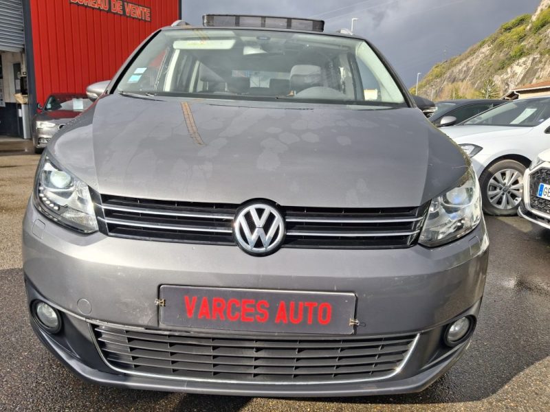 VOLKSWAGEN TOURAN 2.0 TDI 140 CV CUP 7PL TOIT OUVRANT PANORAMIQUE XENON LED  2015
