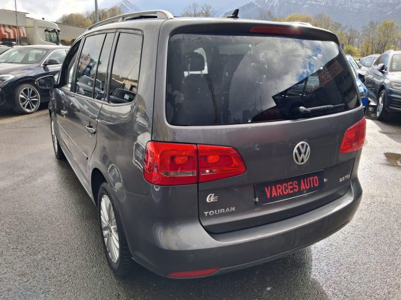 VOLKSWAGEN TOURAN 2.0 TDI 140 CV CUP 7PL TOIT OUVRANT PANORAMIQUE XENON LED  2015