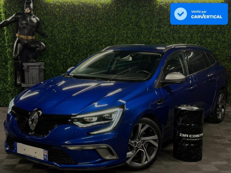 RENAULT MEGANE 4 VI ESTATE GT 4CONTROL 1.6 TCE 205 Cv BOITE AUTO ATTELAGE 34 100 Kms - GARANTIE 1 AN