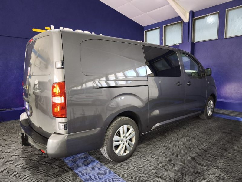 PEUGEOT EXPERT L2 CABINE APPRONFONDIE 2.0 BLUE HDI 180 Cv EAT8  6 PLACES ASPHALT