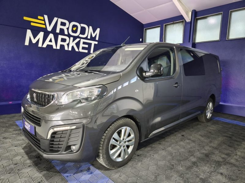 PEUGEOT EXPERT L2 CABINE APPRONFONDIE 2.0 BLUE HDI 180 Cv EAT8  6 PLACES ASPHALT