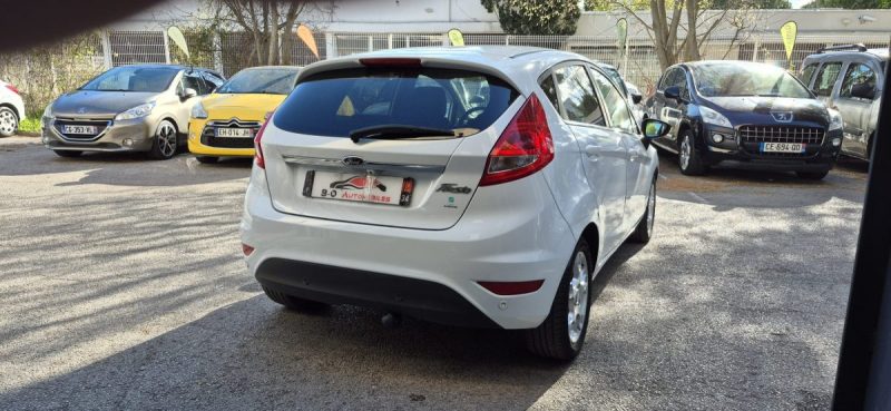 Ford Fiesta VI 1.4l TDCi 70 cv berline, *Première main*, *Caméra de recul*, *Keyless*