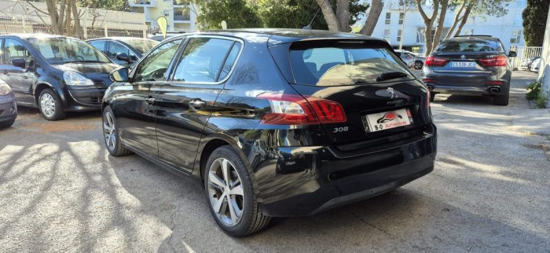 308 II  1.6l hdi 92ch Allure, Noir, *Clim auto*, *Radar AV/AR*, *Idéale jeune conducteur*