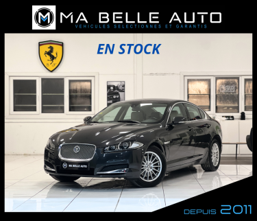 Jaguar XF 2.2d 163 / carnet + factures / cuir gps xenon attelage / 176 euros mensuel