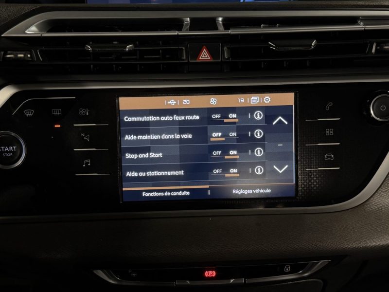 CITROEN C4 PICASSO II PHASE 2 SHINE 1.6 THP 165 Cv BOITE AUTO APPLE CARPLAY & ANDROID - Garantie 1an