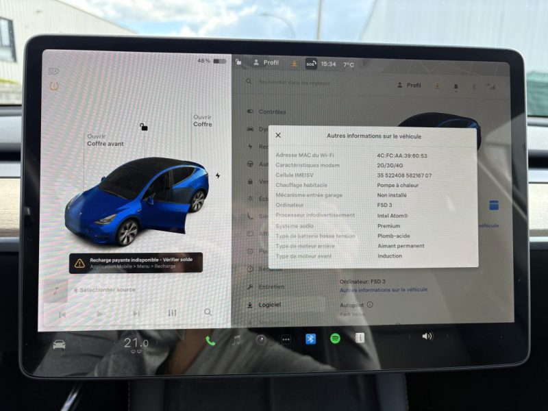 TESLA MODEL Y LONG RANGE DUAL MOTOR AWD 2021