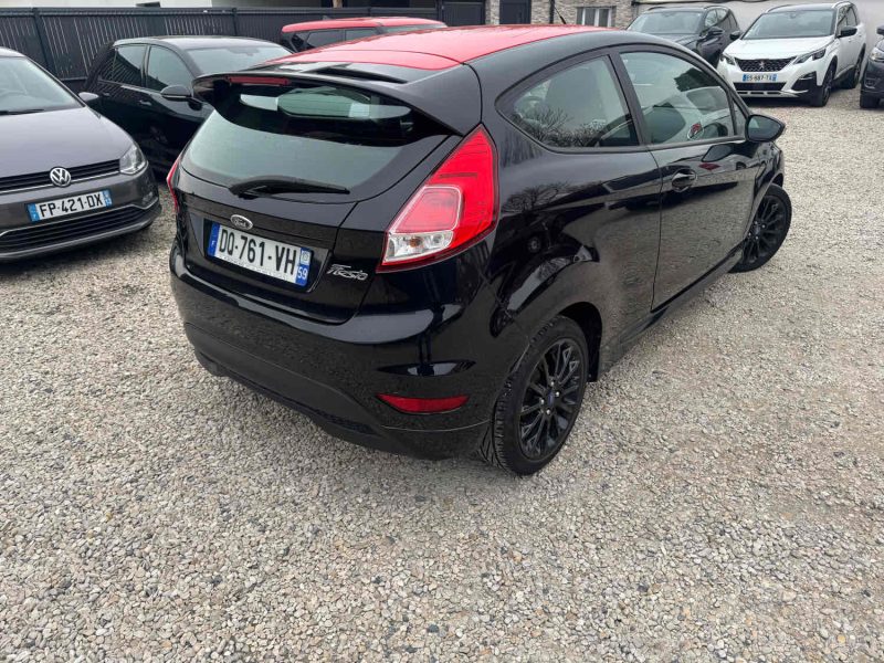 FORD FIESTA 1.0 ECOBOOST 140CH Black & Red Edition  