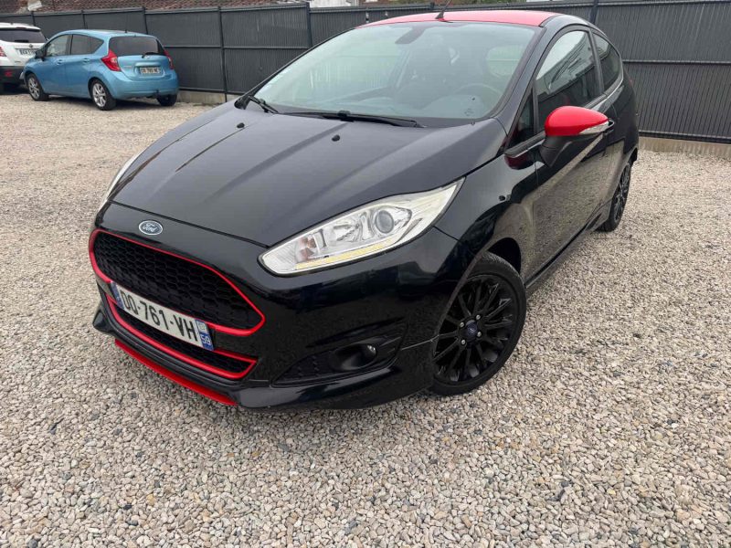 FORD FIESTA 1.0 ECOBOOST 140CH Black & Red Edition  