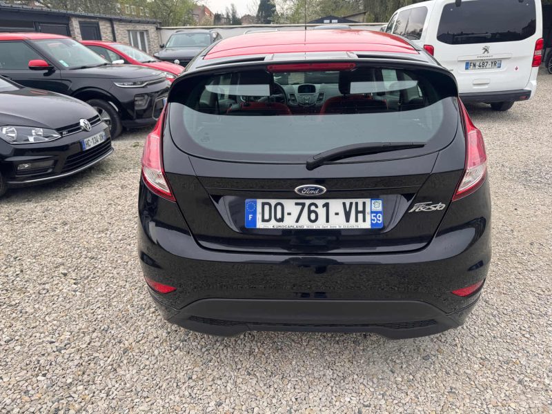 FORD FIESTA 1.0 ECOBOOST 140CH Black & Red Edition  