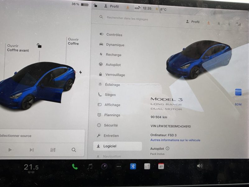 TESLA MODEL 3 LONG RANGE DUAL MOTOR AWD 2021