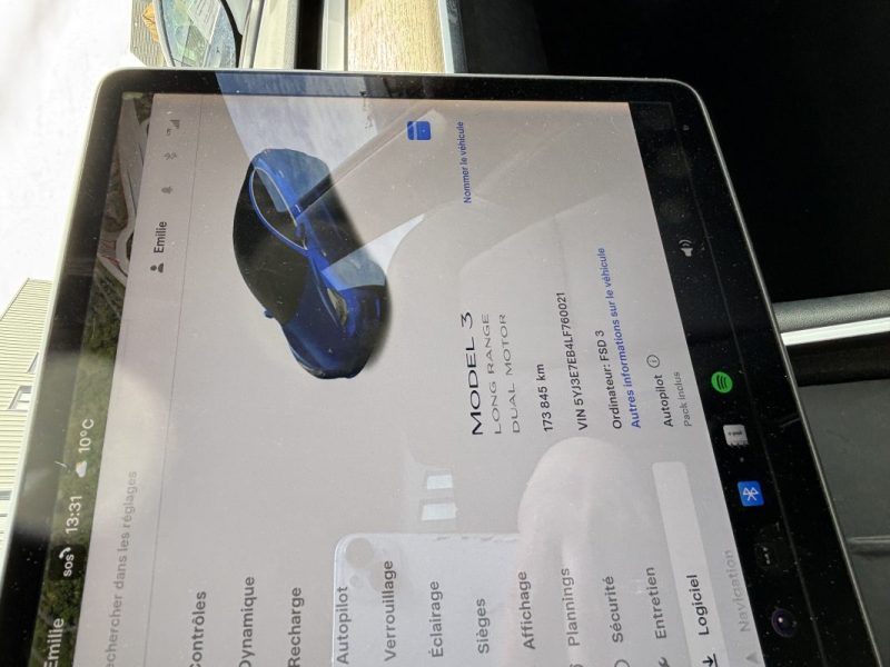 TESLA MODEL 3  LONG-RANGE DUAL MOTOR AWD 2020