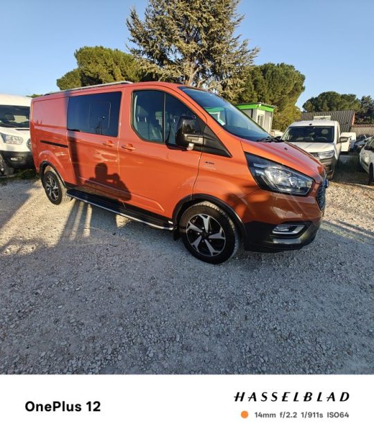 FORD TRANSIT 2.0 TDCI 170CV BOITE AUTO ECOBLEU CABINE APROFONDIE 5 PLACE  FINITION ACTVE 320 L2H1 2.0 ECOBLUE 170 T 2023