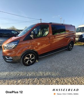 FORD TRANSIT 2.0 TDCI 170CV BOITE AUTO ECOBLEU CABINE APROFONDIE 5 PLACE  FINITION ACTVE 320 L2H1 2.0 ECOBLUE 170 T 2023