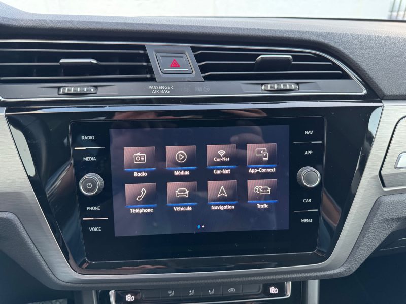 VOLKSWAGEN TOURAN 2.0 TDI 150CH DSG7 CONFORTLINE ENTRETIEN COMPLET ATTELAGE GARANTIE 12 MOIS 