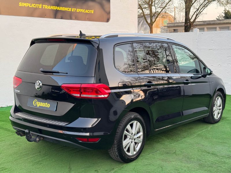 VOLKSWAGEN TOURAN 2.0 TDI 150CH DSG7 CONFORTLINE ENTRETIEN COMPLET ATTELAGE GARANTIE 12 MOIS 