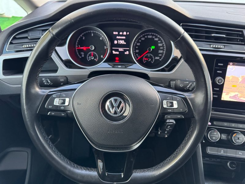 VOLKSWAGEN TOURAN 2.0 TDI 150CH DSG7 CONFORTLINE ENTRETIEN COMPLET ATTELAGE GARANTIE 12 MOIS 