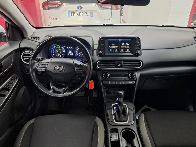 HYUNDAI KONA SUV HYBRIDE 141cv INTUITIVE/1 ERE MAIN/TVA RECUPERABLE