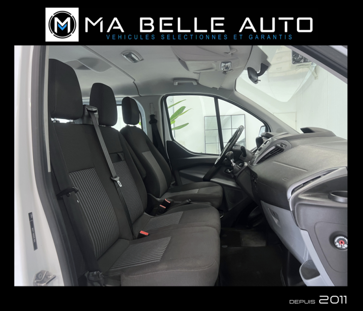 FORD TRANSIT CUSTOM 310 L1H1 2.0 TDCI 105 AMBIENTE 9 PLACES / 263 euros mensuel