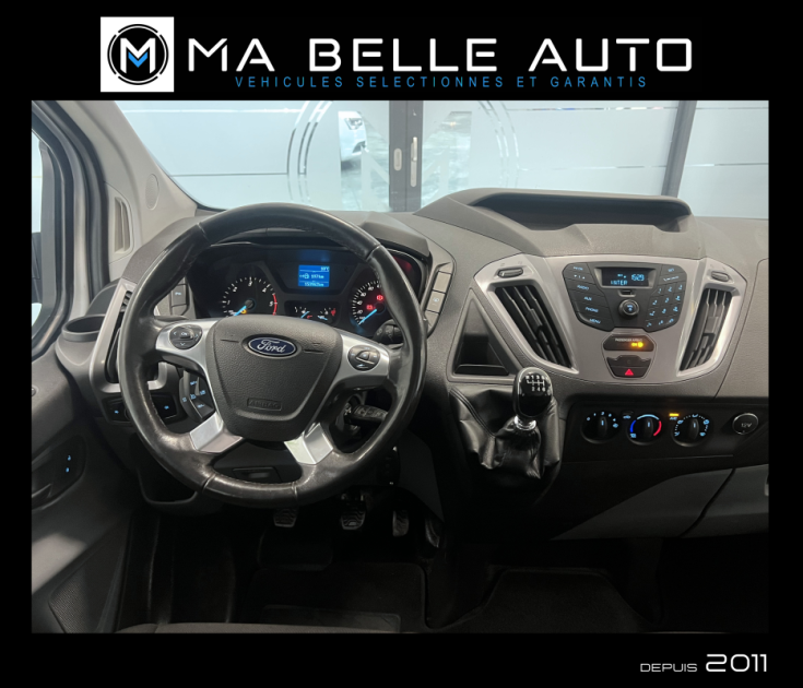 FORD TRANSIT CUSTOM 310 L1H1 2.0 TDCI 105 AMBIENTE 9 PLACES / 263 euros mensuel