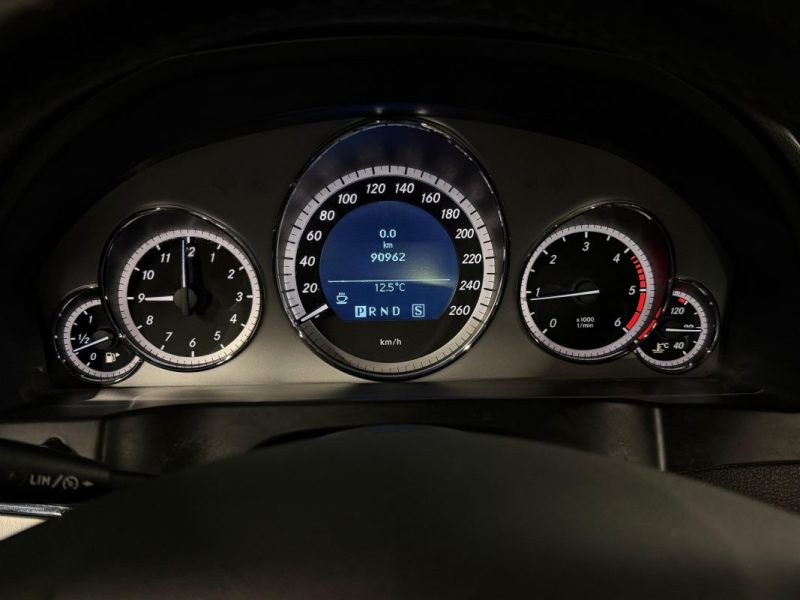 MERCEDES CLASSE E IV COUPE 220 D 2.2 170 Cv 89 900 Kms REELS / ORIGINE FRANCE - GARANTIE 1 AN