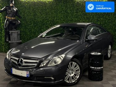 MERCEDES CLASSE E IV COUPE 220 D 2.2 170 Cv 89 900 Kms REELS / ORIGINE FRANCE - GARANTIE 1 AN