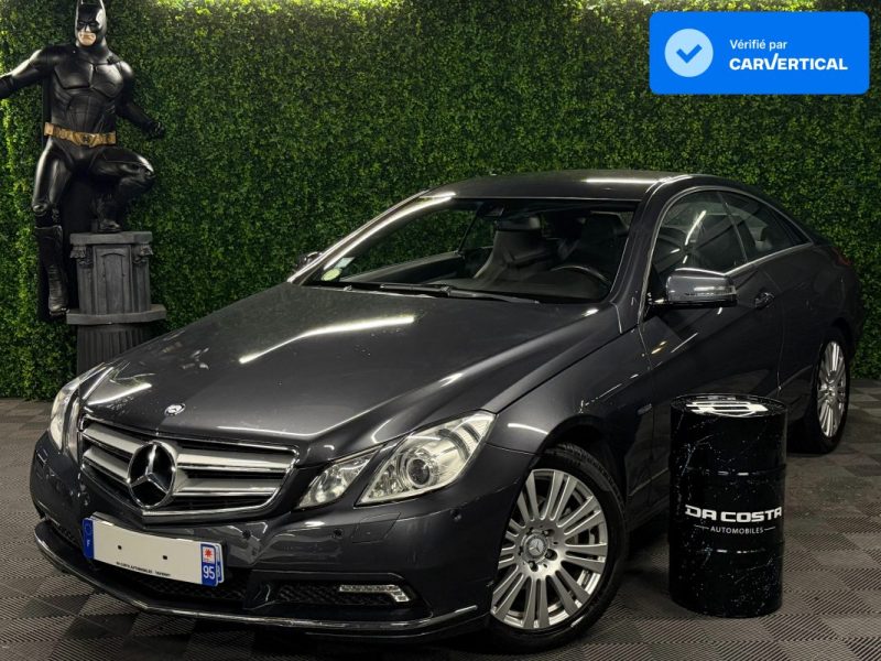 MERCEDES CLASSE E IV COUPE 220 D 2.2 170 Cv 89 900 Kms REELS / ORIGINE FRANCE - GARANTIE 1 AN