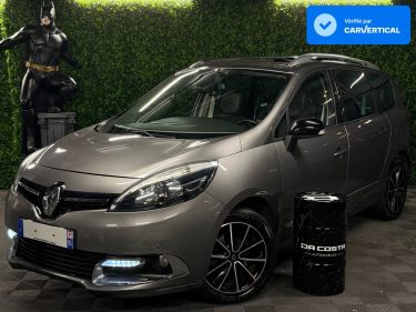RENAULT GRAND SCENIC III BOSE 1.6 DCI 130 Cv 1ERE MAIN 7 PLACES 59 100 Kms TOI OUVRANT - Garantie1an