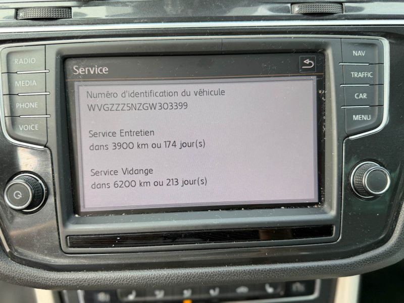 VOLKSWAGEN TIGUAN 2.0 TDI 150CH CARAT  4MOTION DSG7 