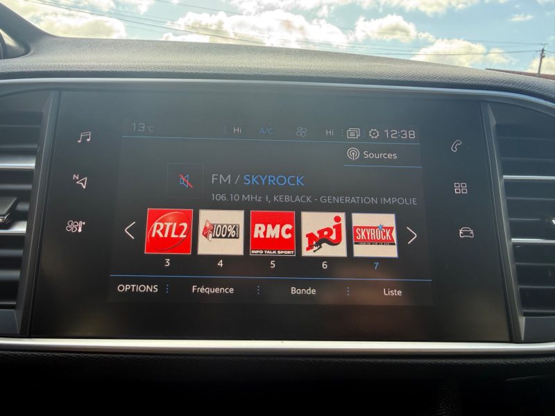 PEUGEOT 308 PHASE 2 BOITE AUTOMATIQUE EAT8 1.5 BLUE HDI - 130CV 16V TURBO 2019