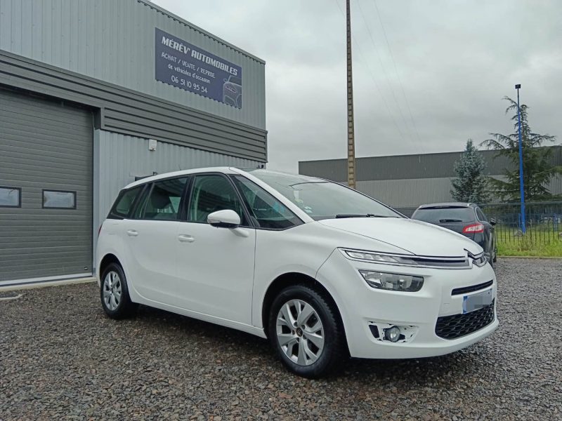 CITROEN GRAND C4 PICASSO 7 PLACES 1.6 BLUEHDI / DISTRIBUTION NEUVE / CT OK / Suivi Citroën