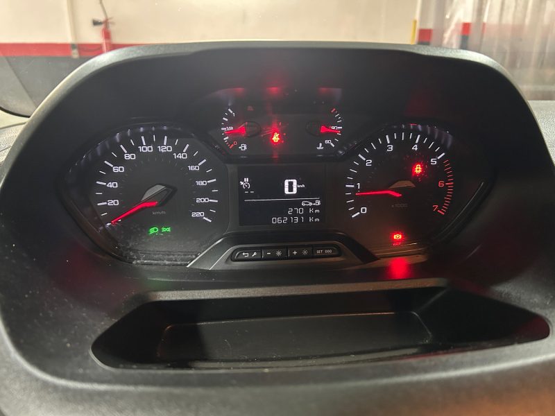 PEUGEOT PARTNER 3 M 650KG 110CH S&S PACK ASPHALT CONNECT 05/2022 PRIX HT : 6658€