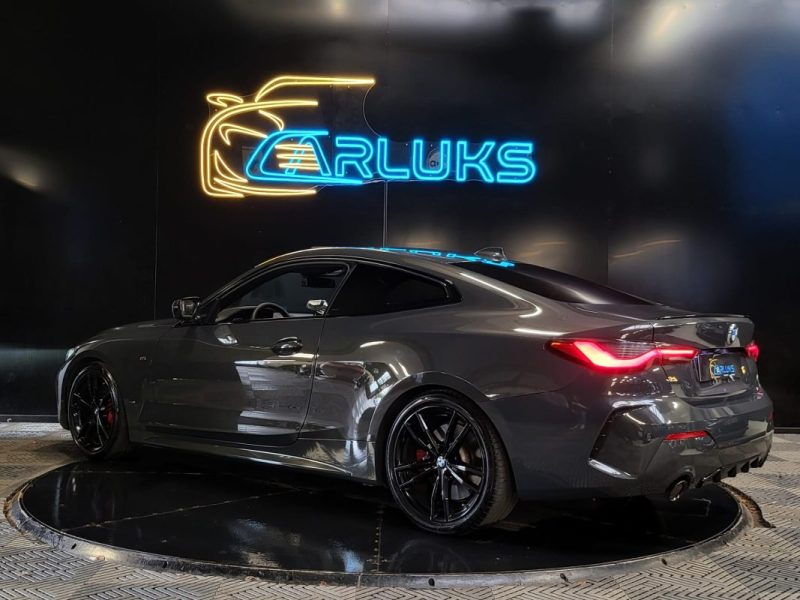 BMW SERIE 4 420d COUPÉ 190cv M Sport - TOIT OUVRANT - TÊTE HAUTE - H&K - ACC - SIÈGES BAQUET M 