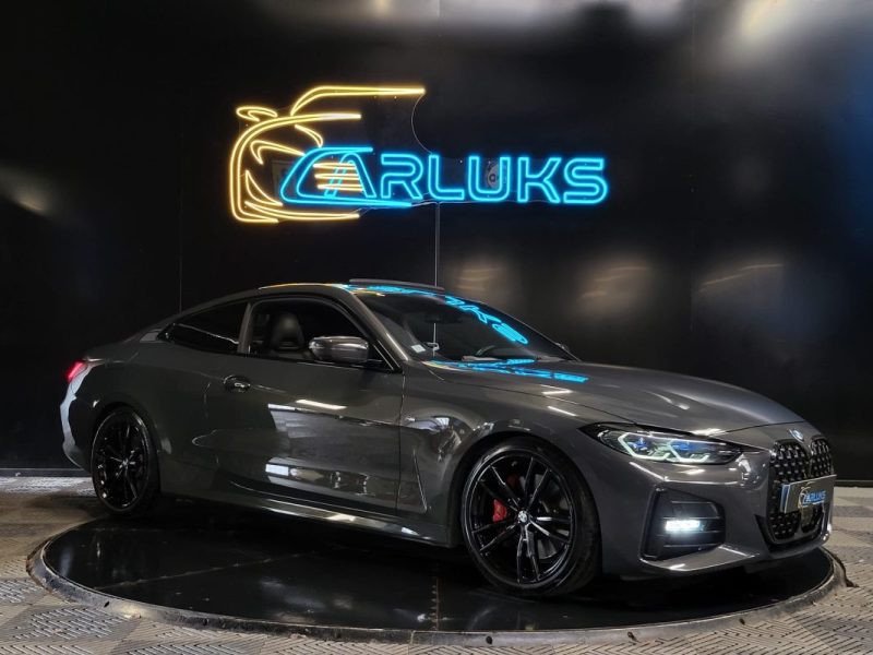 BMW SERIE 4 420d COUPÉ 190cv M Sport - TOIT OUVRANT - TÊTE HAUTE - H&K - ACC - SIÈGES BAQUET M 